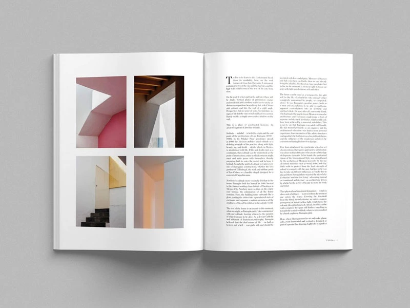 Ejemplo visual de espacio positivo y negativo en el diseño